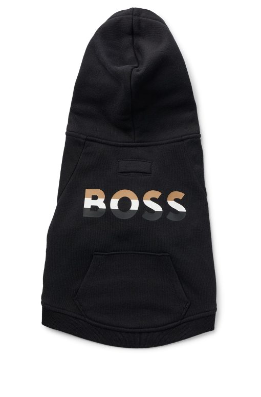 Hugo Boss Dog Accessories-Dog hoodie with iconic stripe logo-hugo boss store