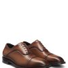 Hugo Boss Business Shoes-Captoe Oxford shoes in smooth leather-boss hugo 4