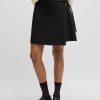 Hugo Boss Skirts-Pencil skirt in lustrous leather-hugoboss 4