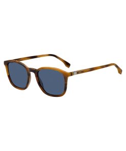 Hugo Boss Eyewear-Havana-acetate sunglasses with 360° hinges-boss near me