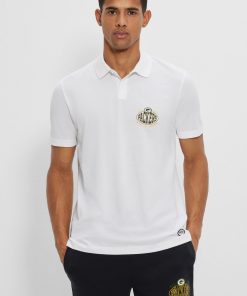 Hugo Boss Polo Shirts-BOSS x NFL cotton-piqué polo shirt with collaborative branding-hugoboss