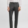 Hugo Boss-Slim-fit trousers in micro-patterned virgin wool-boss store 4