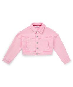 Hugo Boss-Kids’ jacket in overdyed stretch-cotton denim-hugo boss outlet