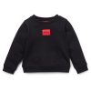 Hugo Boss-Kids’ sweatshirt with squared logo print-hugo boss sale 3