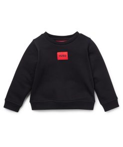 Hugo Boss-Kids’ sweatshirt with red logo label-boss store near me