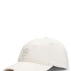 Hugo Boss Hats and Gloves-Cotton cap with embroidered Double B monogram-hugoboss 4