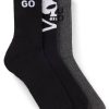 Hugo Boss Socks-Two-pack of cotton-blend regular-length socks-hugo by hugo boss 4