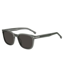 Hugo Boss Eyewear-Gray-acetate sunglasses with transparent effect-hugo boss near me