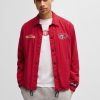 Hugo Boss Jackets and Coats-BOSS x NFL water-repellent jacket with embroidered branding-boss hugo 4