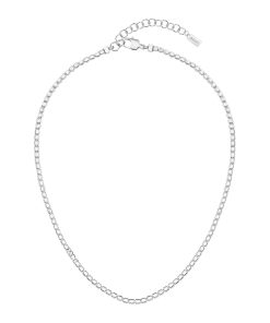 Hugo Boss Jewelry-Adjustable necklace with clear and champagne-colored crystals-hugo boss sale 2