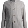 Hugo Boss Shirts-Slim-fit shirt in printed performance-stretch fabric-boss near me 4