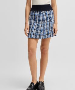 Hugo Boss Skirts-Mini skirt in multicolored tweed-boss store