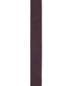 Hugo Boss Ties and Pocket Squares-Formal tie with all-over jacquard pattern-hugo