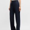 Hugo Boss Pants-Wide-leg trousers in stretch fabric-boss outlet 4