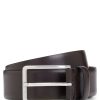 Hugo Boss Belts-Italian-leather belt with embossed structure-boss near me 3