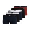 Hugo Boss Underwear-Three-pack of stretch-cotton trunks with logo waistbands-hugo boss outlet 3