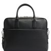 Hugo Boss Bags-Grained Italian-leather document case with embossed logo-hugo boss outlet 3