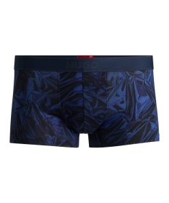 Hugo Boss Underwear-Stretch-cotton trunks with seasonal print-boss store