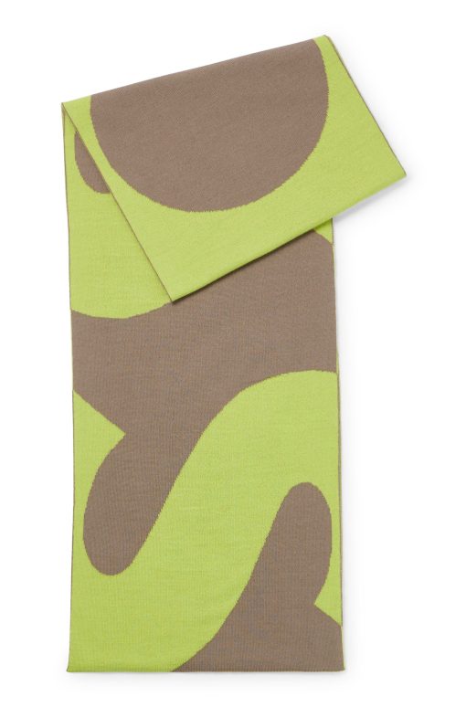 Hugo Boss Scarves-Logo-jacquard scarf blended with wool-hugo boss sale