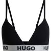 Hugo Boss Underwear, Pajamas, and Socks-Three-pack of animal-pattern lace briefs with logos-hugo boss store 4