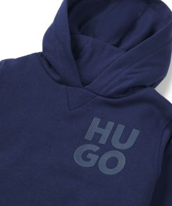 Hugo Boss-Kids’ hoodie with stacked logo-boss outlet 2