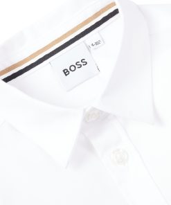 Hugo Boss-Kids’ regular-fit shirt in Oxford cotton-boss hugo 2