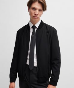 Hugo Boss-Slim-fit jacket in performance-stretch cloth-hugo