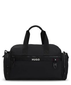 Hugo Boss Bags-Logo-strap holdall with contrast branding-hugo boss outlet