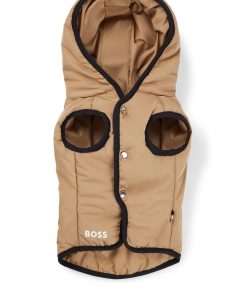 Hugo Boss Dog Accessories-Dog lightweight jacket with logo detailing-boss near me