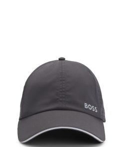 Hugo Boss-Taffeta cap with laser-cut dot pattern-hugo boss near me 2