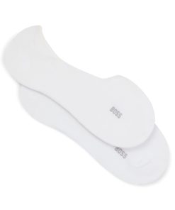 Hugo Boss Socks-Two-pack of invisible socks in a cotton blend-hugo