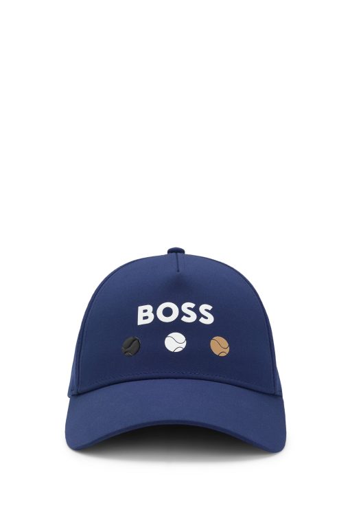 Hugo Boss-Logo-detailed cap in stretch nylon-boss near me - Image 2