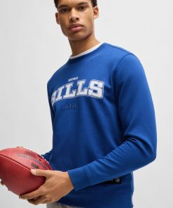 Hugo Boss Tracksuits-BOSS x NFL regular-fit sweatshirt with special branding-hugo boss sale 2