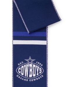 Hugo Boss Scarves-BOSS x NFL logo scarf with Dallas Cowboys branding-boss store near me