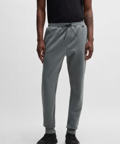 Hugo Boss Sweatshirts and Jogging Pants-Tracksuit bottoms with decorative reflective logo-boss outlet