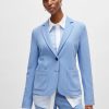 Hugo Boss Tailored Jackets-Extra-slim-fit jacket in stretch fabric-hugoboss 3