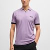 Hugo Boss T-Shirts-Regular-fit T-shirt in structured cotton-hugo boss store near me 4