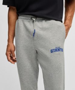 Hugo Boss Sweatshirts and Jogging Pants-BOSS x NFL signature-tape tracksuit bottoms with special branding-hugo boss store 2