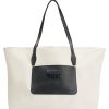 Hugo Boss Bags-Faux-leather shopper bag with detachable pouch-hugo boss store near me 4