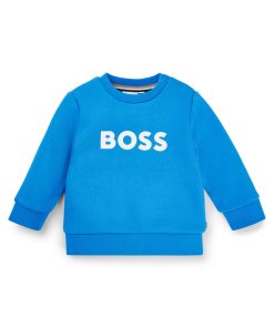 Hugo Boss-Kids’ sweatshirt with logo print-hugo boss near me