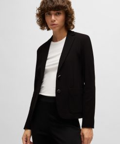 Hugo Boss Tailored Jackets-Extra-slim-fit jacket in stretch fabric-hugo boss near me