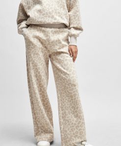 Hugo Boss-NAOMI x BOSS tracksuit bottoms with leopard print-hugo boss near me