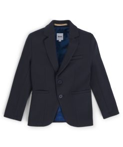 Hugo Boss-Kids’ suit jacket in stretch fabric with printed lining-hugo boss outlet