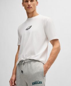 Hugo Boss Sweatshirts and Jogging Pants-BOSS x NFL signature-tape tracksuit bottoms with special branding-hugo boss near me 2