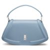 Hugo Boss Bags-Leather saddle bag with signature hardware and monogram-boss near me 4