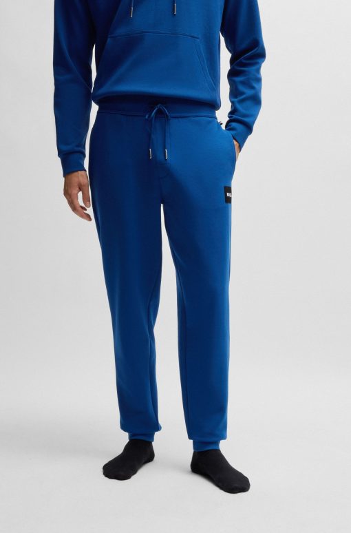 Hugo Boss Sweatshirts and Jogging Pants-Tracksuit bottoms with logo label-hugo boss outlet