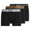 Hugo Boss Underwear-Five-pack of stretch-cotton trunks with logo waistbands-hugo by hugo boss 3