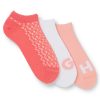 Hugo Boss Underwear, Pajamas, and Socks-Three-pack of short socks with glittery stacked logos-boss store 4