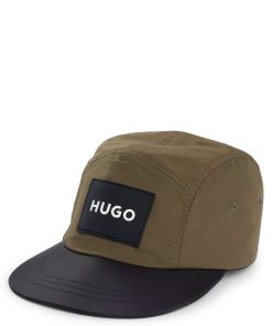 Hugo Boss-Kids’ cap with rubber logo label-boss store near me 2