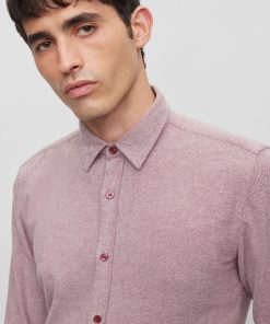 Hugo Boss-Slim-fit shirt in washed cotton twill-hugo 2